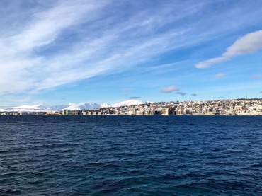 Tromsø von der E6 aus