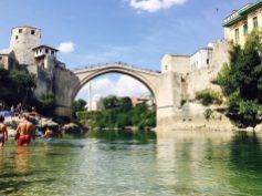 Die Brücke Stari Most in Mostar