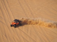 Fahrer auf der Moreeb Dune