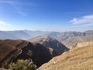 Hajar-Gebirge auf Musandam
