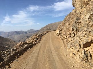 Piste im Hajar-Gebirge auf Musandam